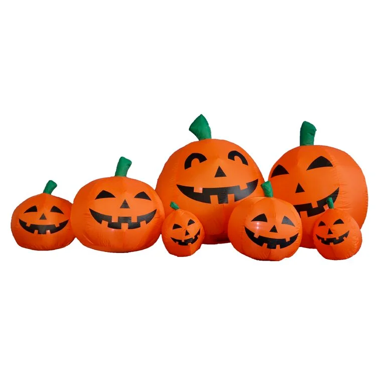 Halloween Orange Pumpkins Decoration