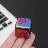 【BUY MOR SAVE MORE】Adult Fidget Spinner Toy Cube, Metal EDC Cool Desktop Gadget Office Toy Small Anxiety Fidget Spinner