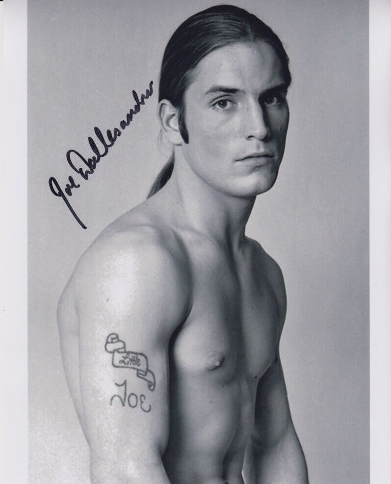 Joe Dallesandro (Andy Warhol) signed 8x10 Photo Poster painting