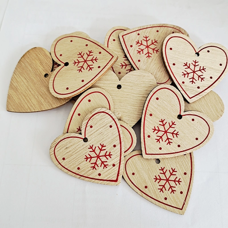 Factory Direct Crafts Creative Wooden Christmas Gift Interior Decorations Home Pendant DIY Accessories