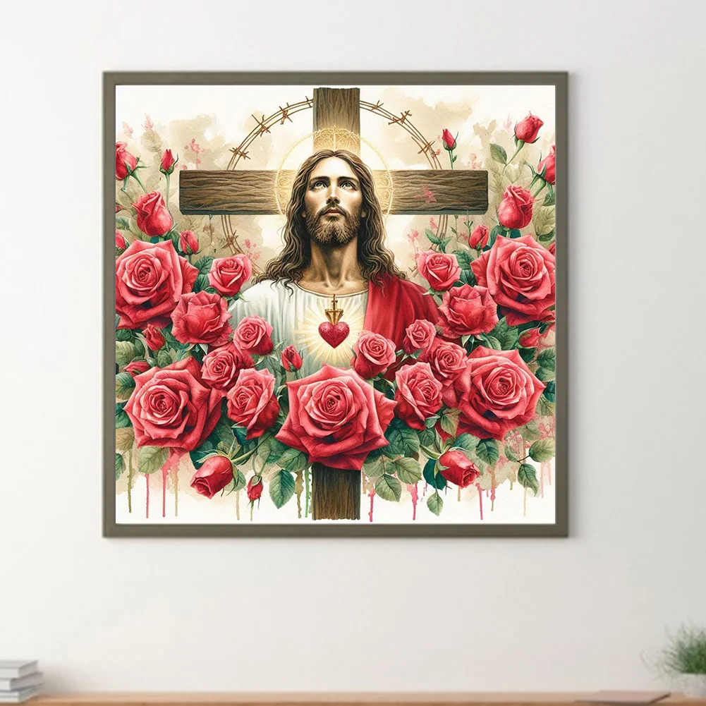 Diamond Painting - Full Round Drill - Jesus(Canvas|40*40cm)