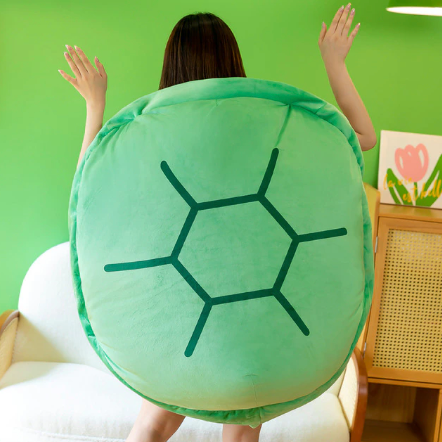 PuffyCuddles – Wearable Turtle Plush