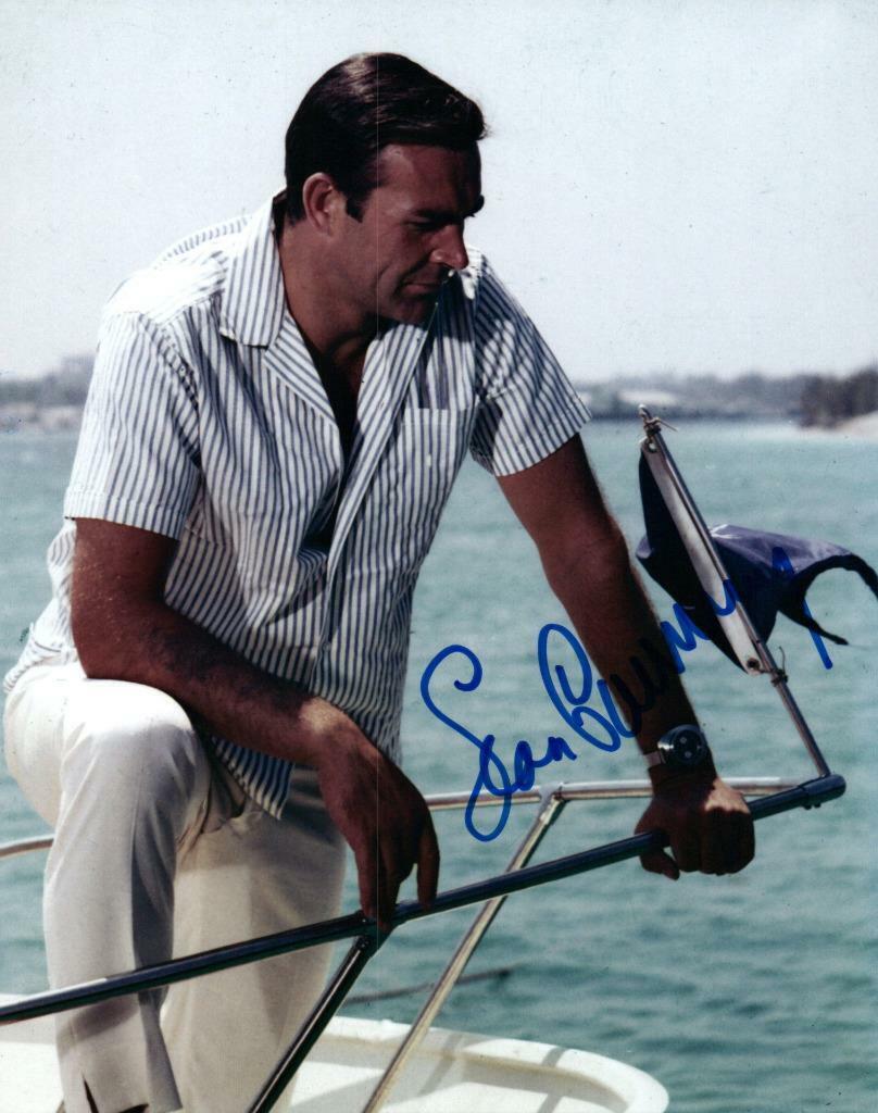 Sean Connery autographed 8x10 Picture signed Photo Poster painting and COA