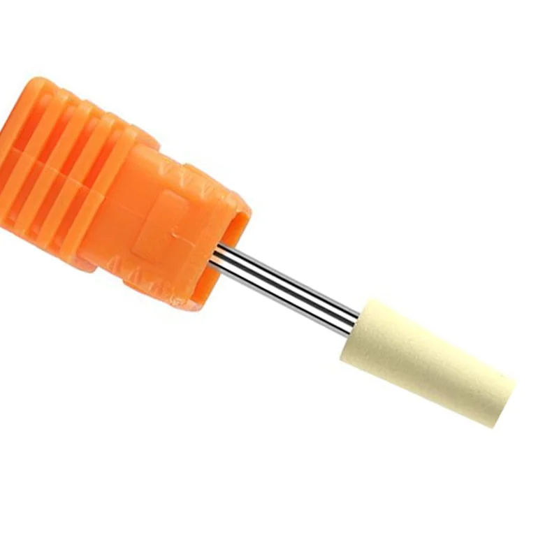 1Pcs Rubber Silicone Nail Drill Milling Cutter Drill Bits Files Burr Buffer for Electric Machine Nail Art Grinder Cuticle Tools-Nail Inspo