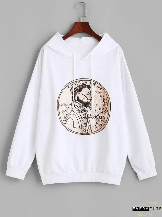 Figure Freedom Graphic Oversize Hoodie for Women