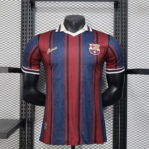 2025/2026 Player Version Barcelona 125th Anniversary Edition Red and blue Football Shirt 1:1 Thai Quality