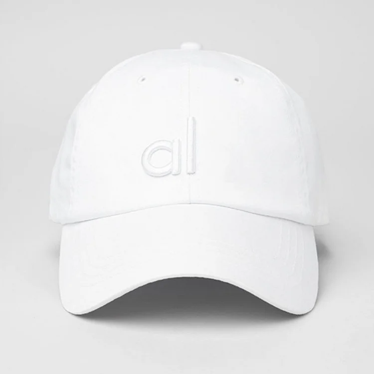 Outdoor Womens Sports Baseball cap Spring SummerLetter Embroidery Sun hat Solid Simple Casual Hat