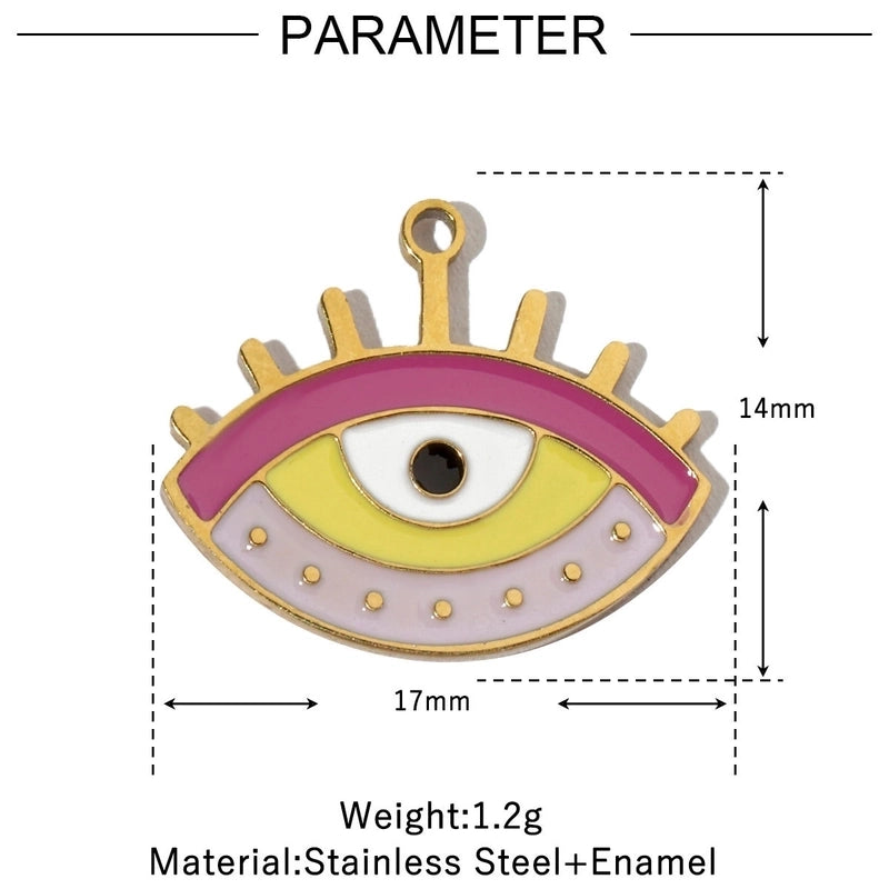 3 PCS/Package 12*17mm 17*14mm 19*14mm 304 Stainless Steel Water Droplets Jewelry Accessories Pendant