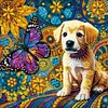 Diamond Painting-DIY Crystal Rhinestone Ranch Dog