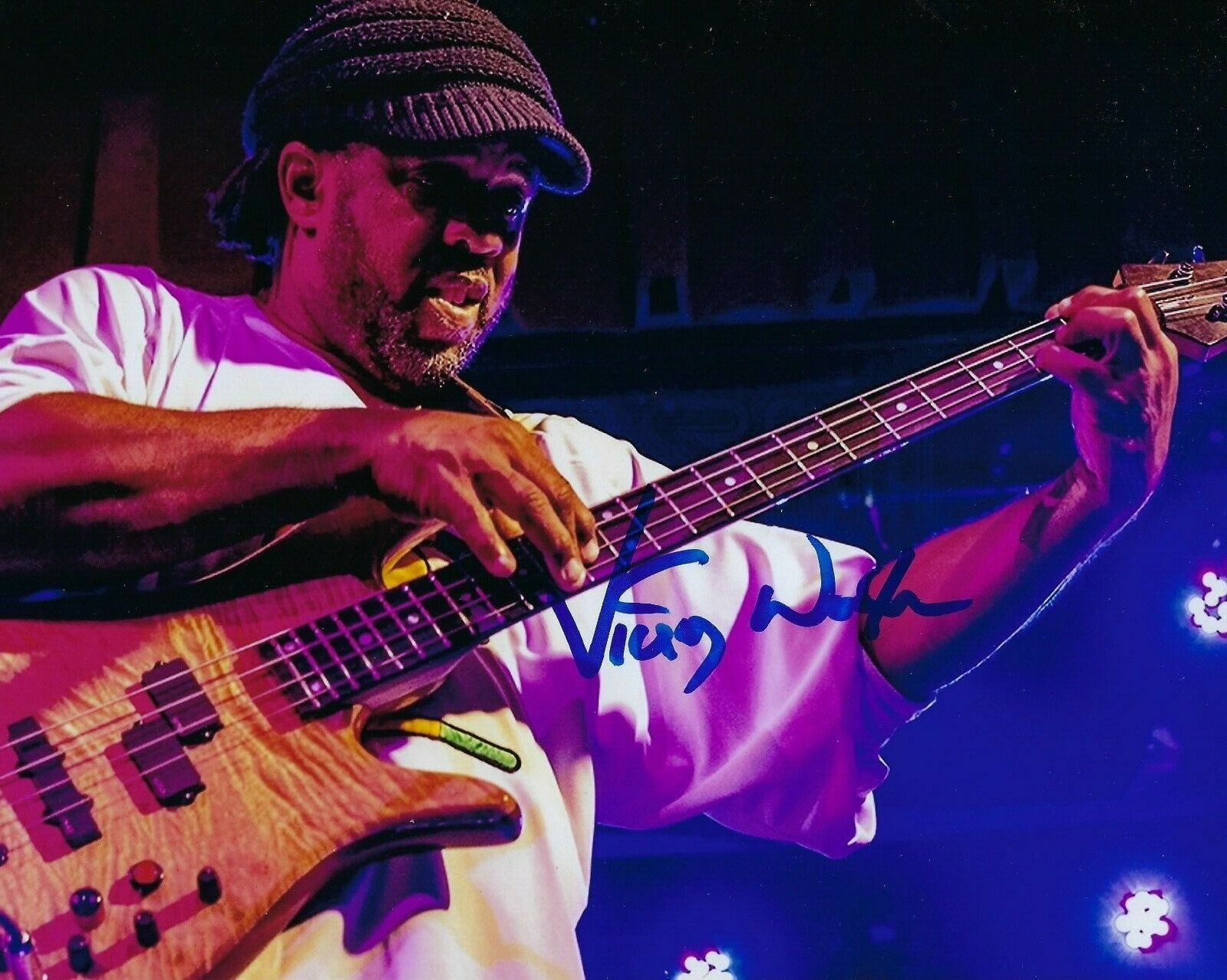 GFA Bela Fleck Bassist * VICTOR WOOTEN * Signed Autographed 8x10 Photo Poster painting V6 COA