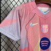 2025/2026 Kids Size Barcelona Special Edition Pink Football Shirt 1:1 Thai Quality