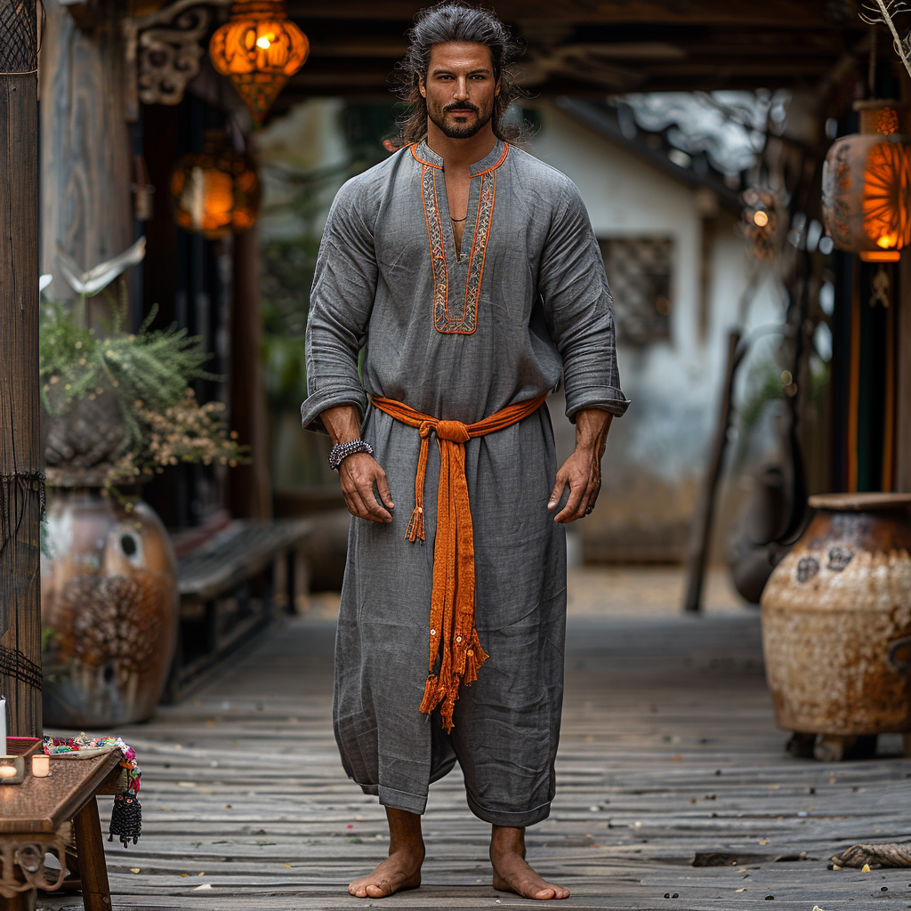 Linen Robe-inspireuse