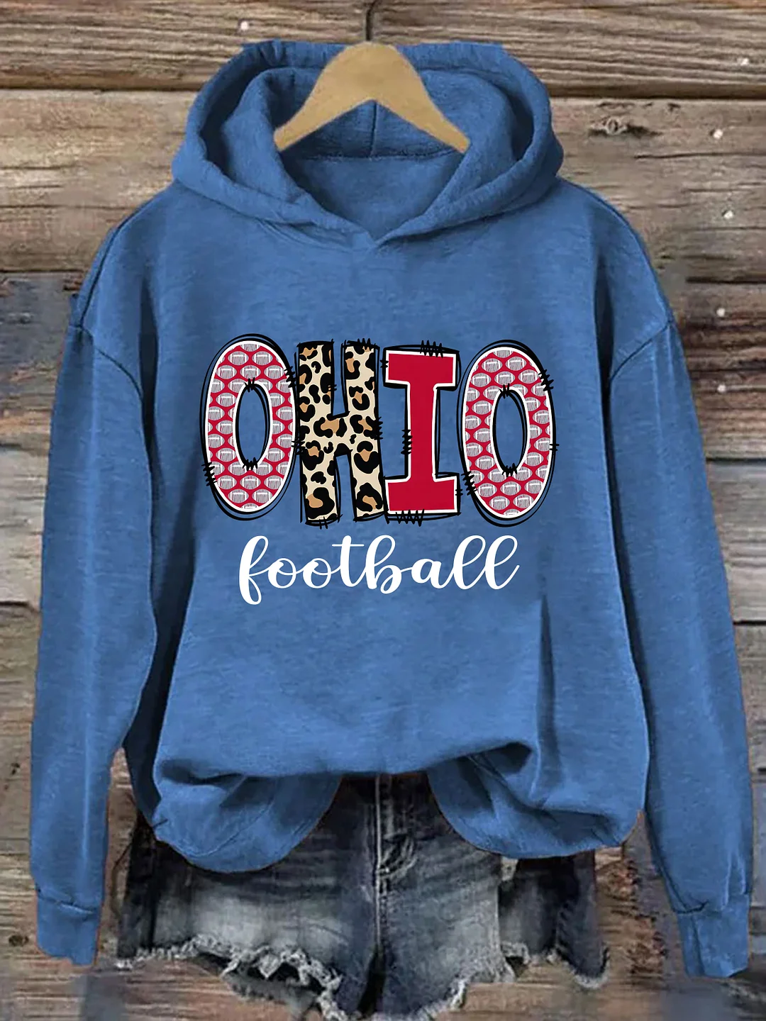 Ohio Leopard Football Hoodie