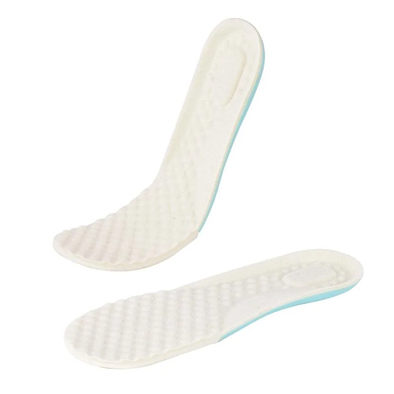 XD-910 5 Piars Jersey Surface And Vigorously Cotton Children Soft Sports Insoles, Size: 31-35