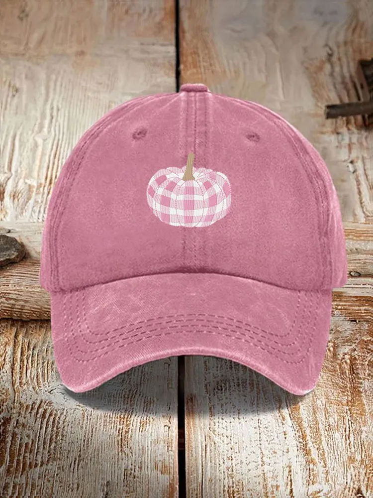 Unisex Fall Pumpkins Printed Hat 