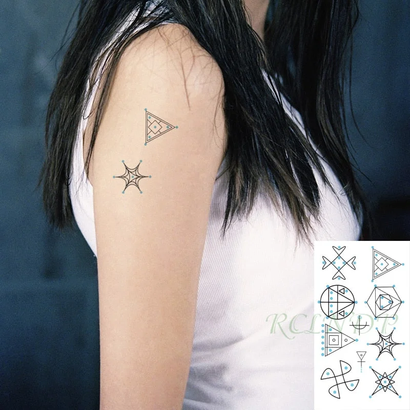 Waterproof Temporary Tattoo Sticker Cat Fox Animal Fake Tatto Flash Tatoo Neck Hand Back Foot Shoulder for Kids Women Men