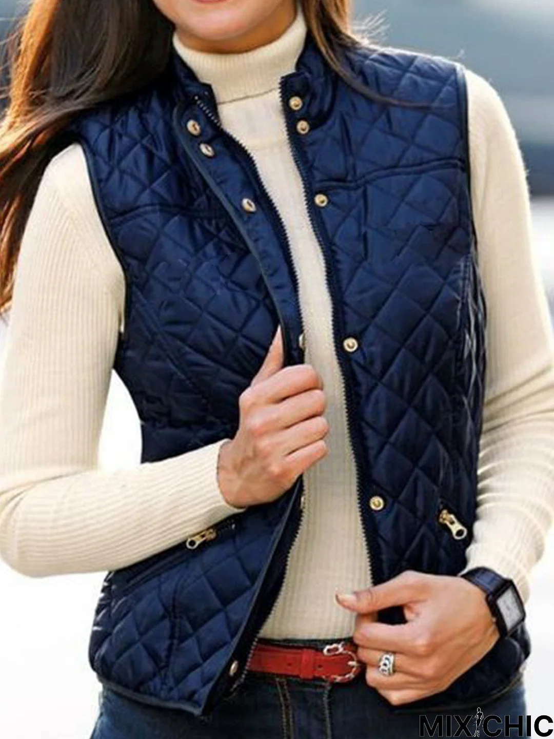 Sleeveless  Winter Casual Vest