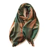 Autumn Winter Plaid Tassels Shawl Women Scarf