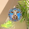 Suncatcher Cow Diamond Painting Hanging Pendants for Kid Adults DIY Craft