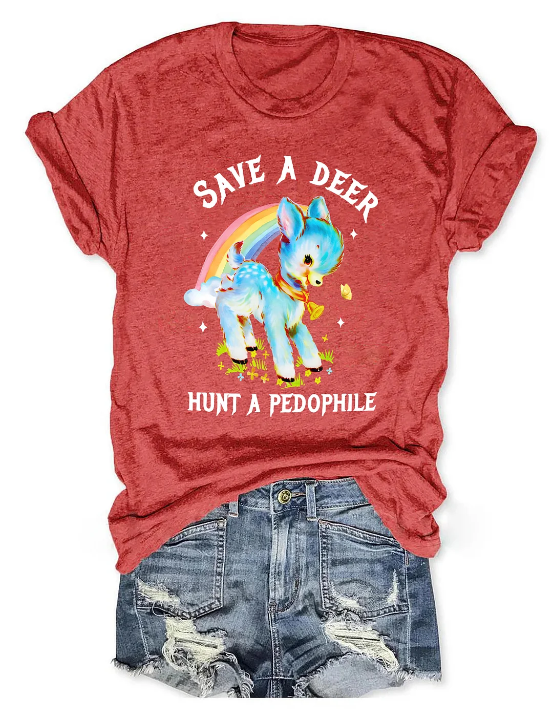 Save A Deer Hunt A Pedophile T-shirt