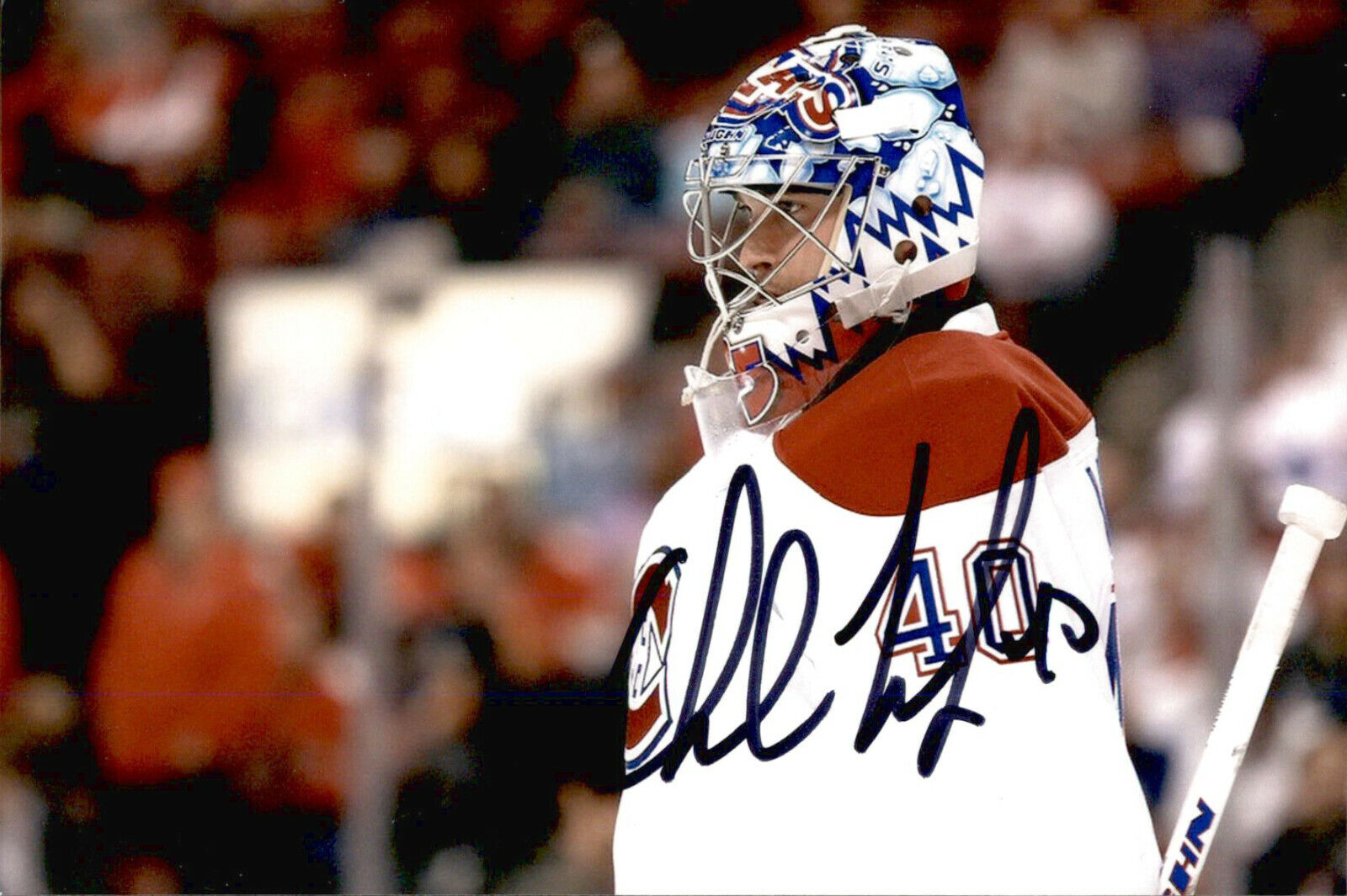 Charlie Lindgren SIGNED 4x6 Photo Poster painting MONTREAL CANADIENS #6