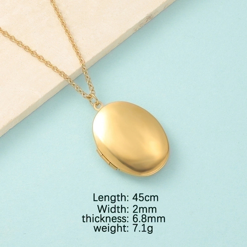 Stainless Steel 18K Gold Plated Minimalist Polishing Heart Shape None