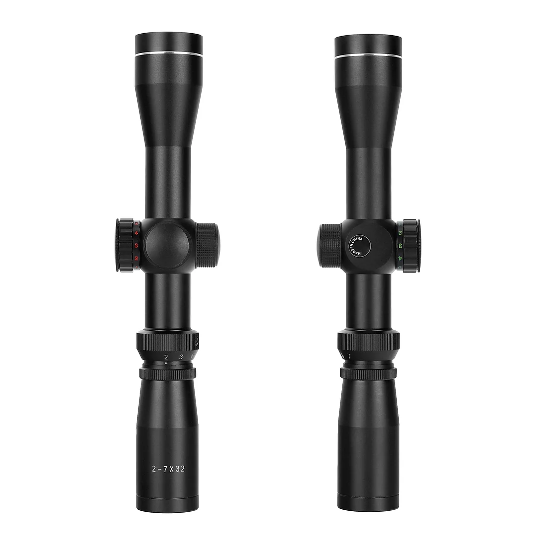ohhunt® 2-7X32 Dual Illuminated Pistol Scout Scope Long Eye Relief