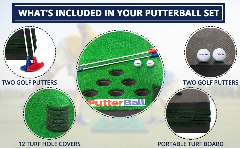 PutterBall Game Set - What is Included