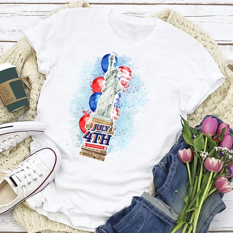 4 July independence Day T-shirt Tee - 02000