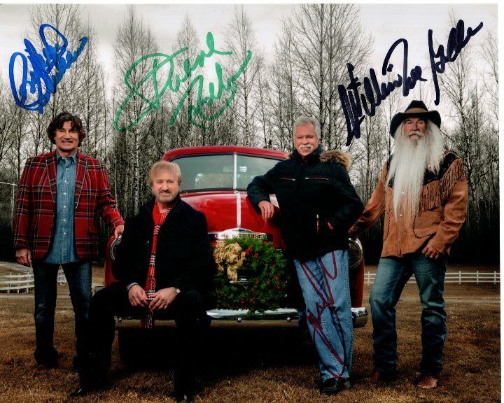 THE OAK RIDGE BOYS signed autographed GROUP Photo Poster painting