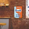 Racing Team Gulf - Metal Tin Signs(8*12Inch/12*16Inch) - Garage