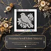 DIY Pearl Painting Bird for Home Wall Decor(25x25cm)
