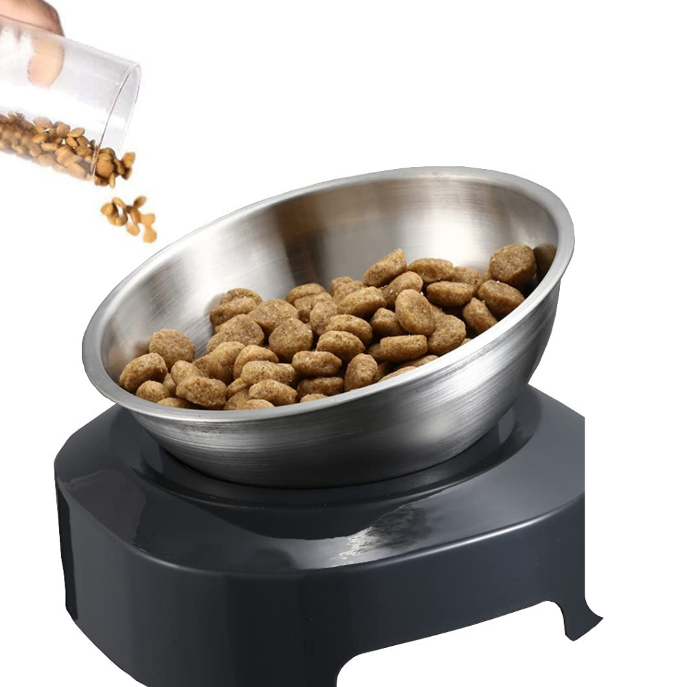 Elevated Stainless Steel Pet Bowl
