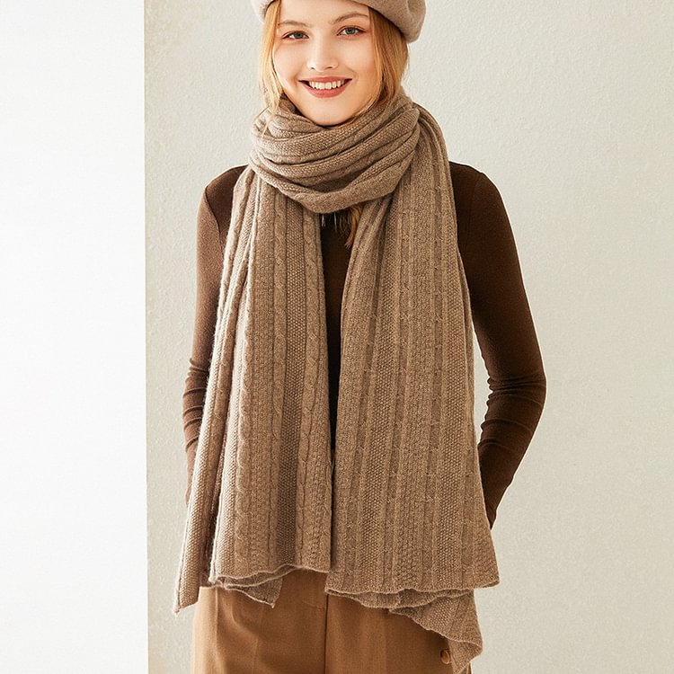 Women's Long Cahmere Scarf-Chouchouhome