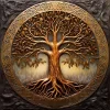 Diamond Painting-DIY Full Round Drill Tree Of Life(40*40CM)
