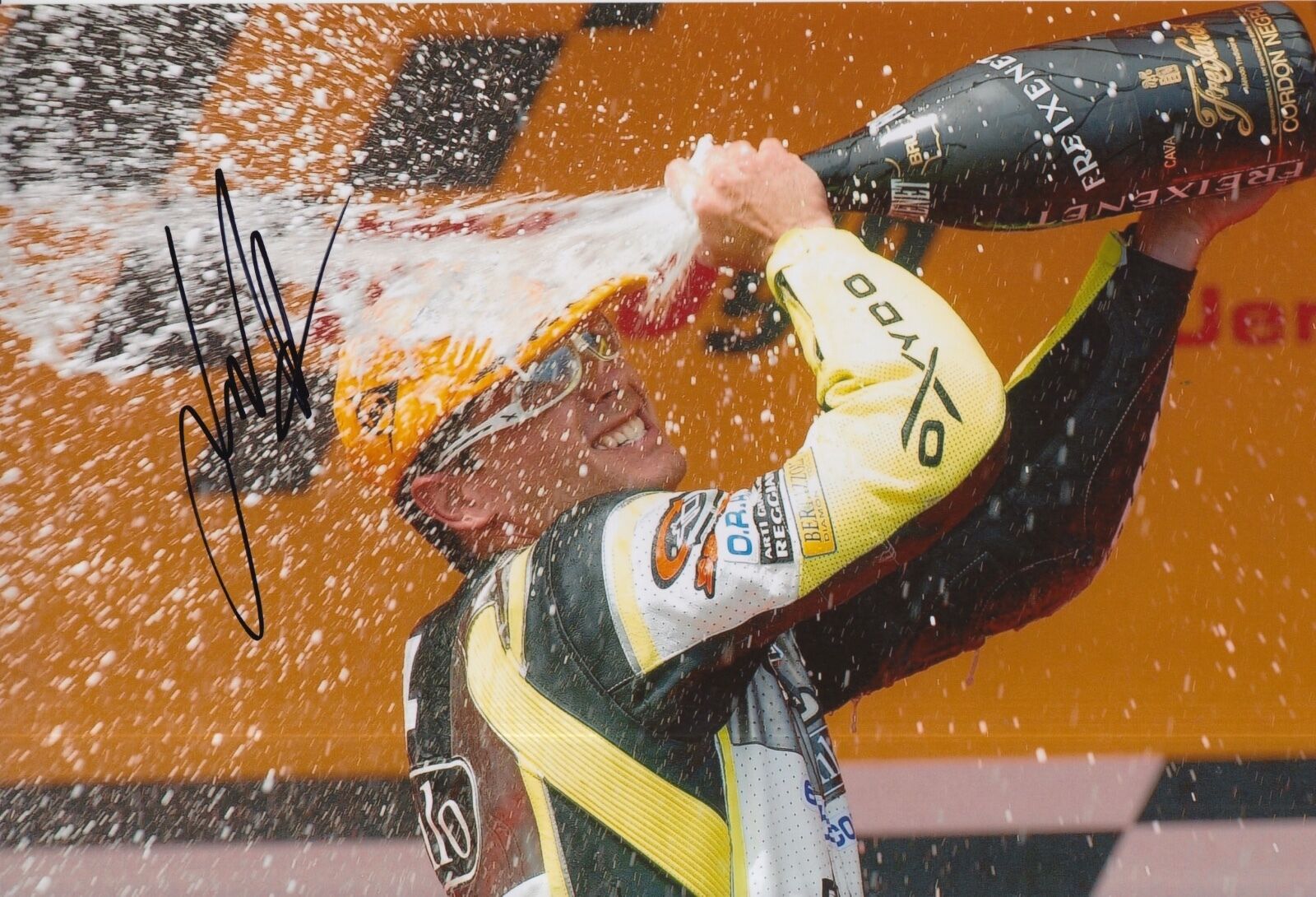 Lucio Cecchinello Hand Signed Photo Poster painting 12x8 125cc MotoGP 4.