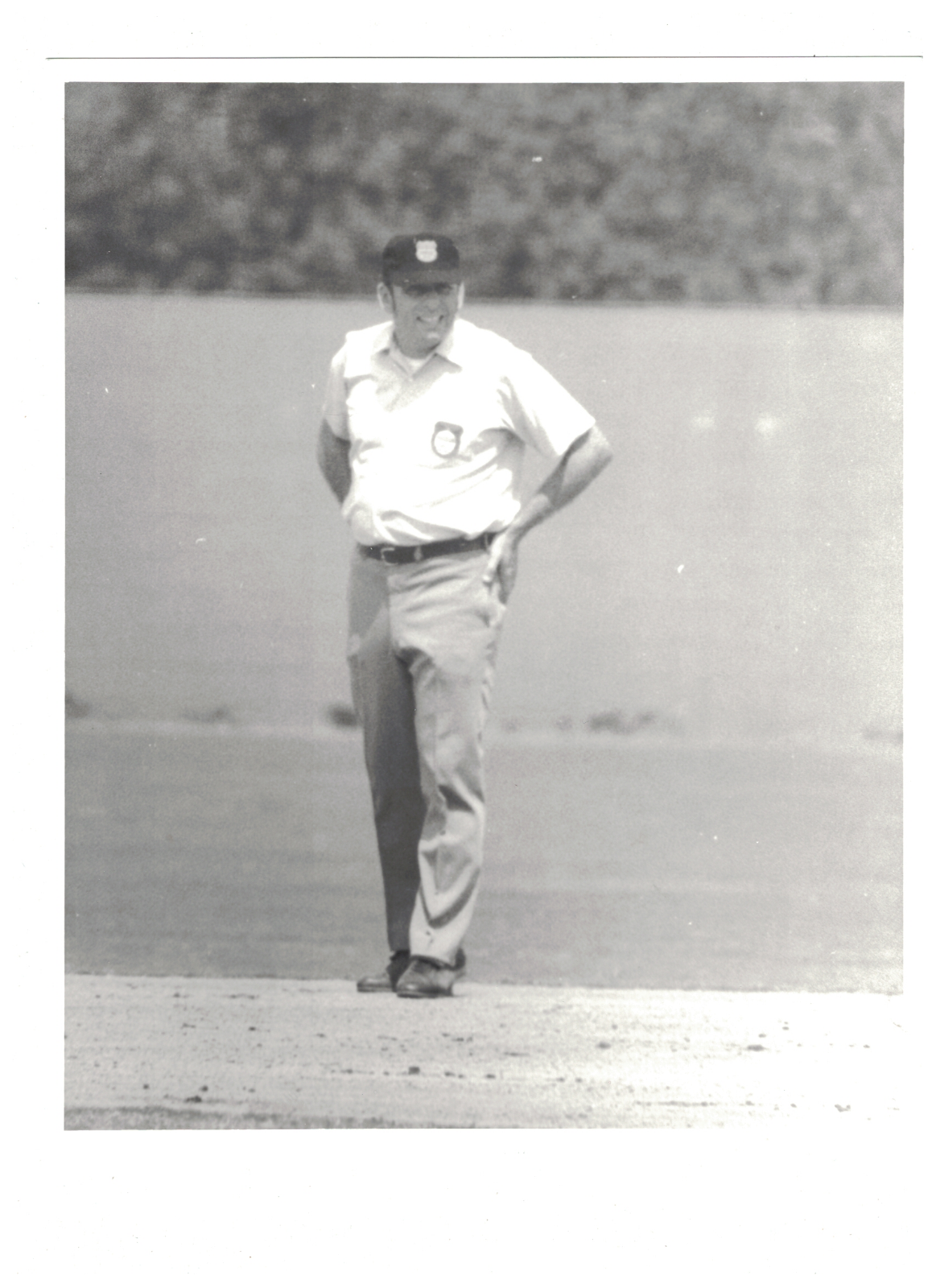 Bill Deegan MLB Umpire 8x10 Vintage Baseball Photo Poster painting RH1