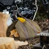 Outdoor camping firewood bag multifunctional portable storage bag