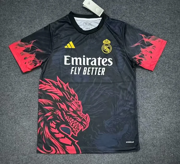 2025-26-Real Madrid Special Edition Red Dragon - Jersey - Fan Edition