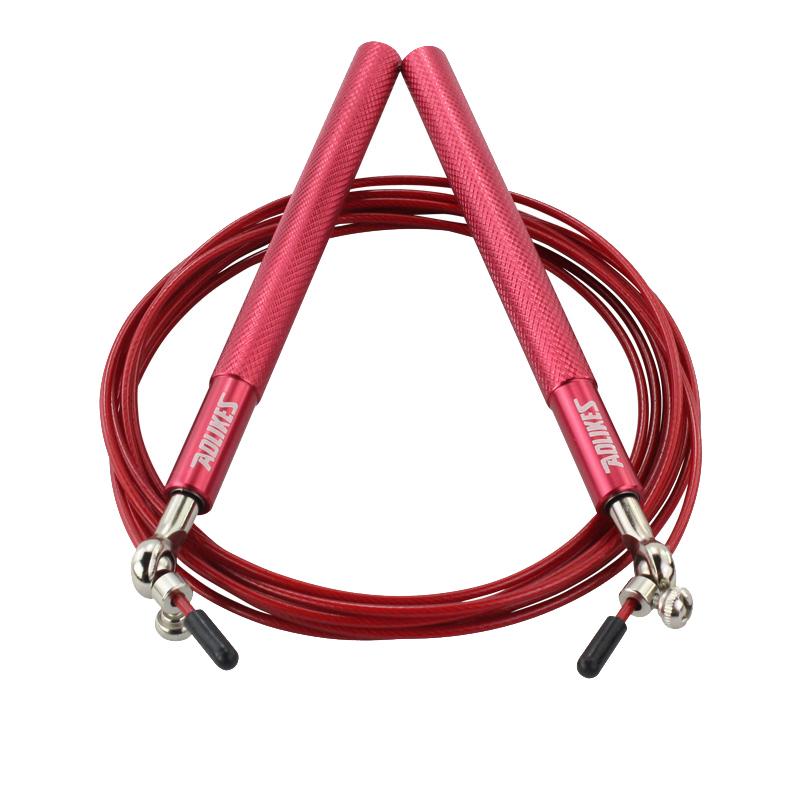 

Adjustable Skip Rope Steel Wire Fitness Exercise Skipping Jump Rope, Red, 501 Original