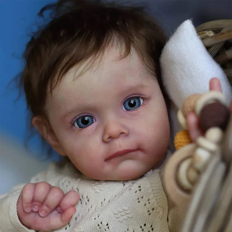 17" or 22" Super Sweet Lifelike Touch Soft Truly Simulation Reborn Baby Girl Doll Minya with Gift Set