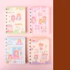 8PCS Cartoon Bunny Bear Portable Notebooks School Student Kids Cute Stationery Gift