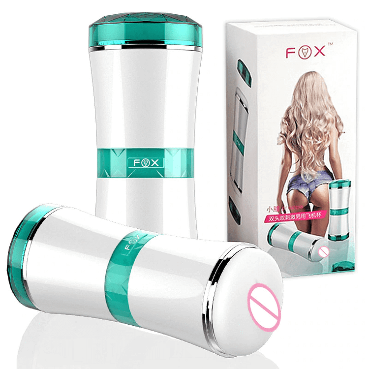 Pornhint Soft Double Channel Male Masturbator Cup Realistic Vagina Anal Pocket Pussy Real