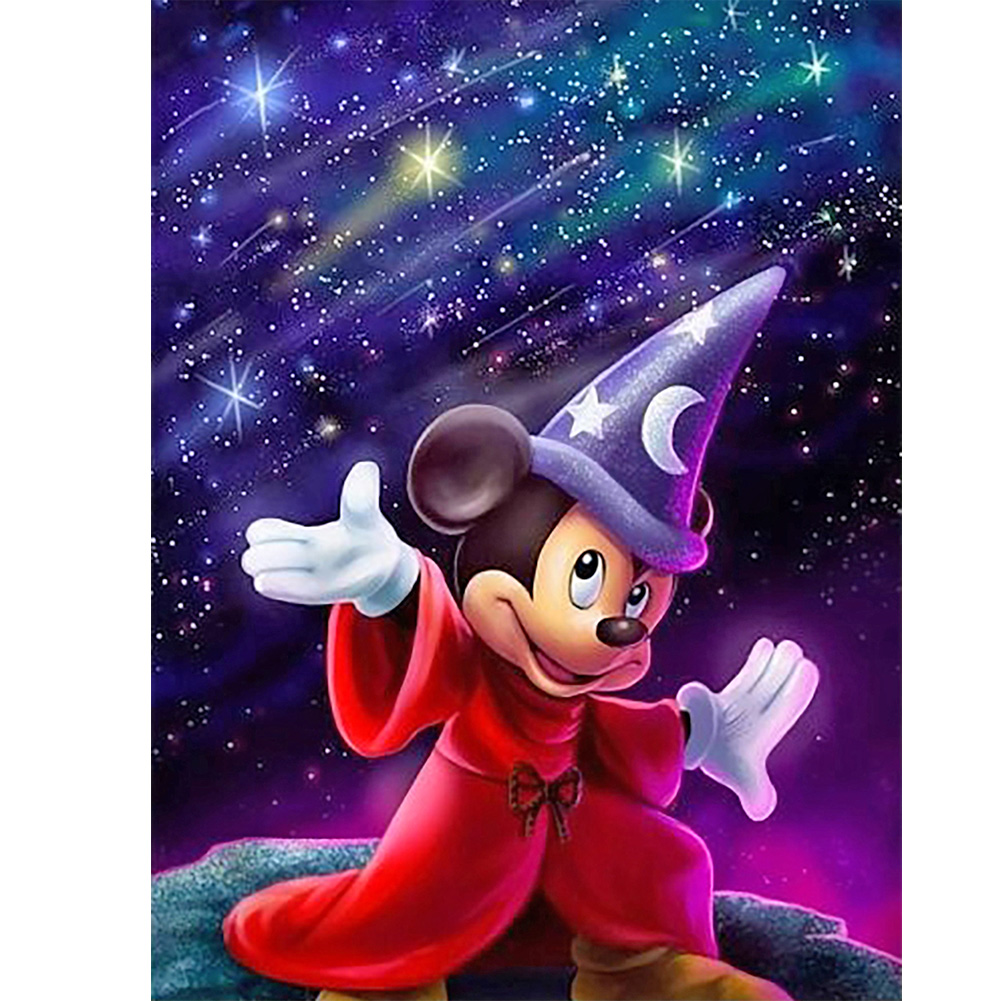 

Mickey - Round Drill Diamond Painting - 30*40CM, Round diamond 30*40cm, 501 Original