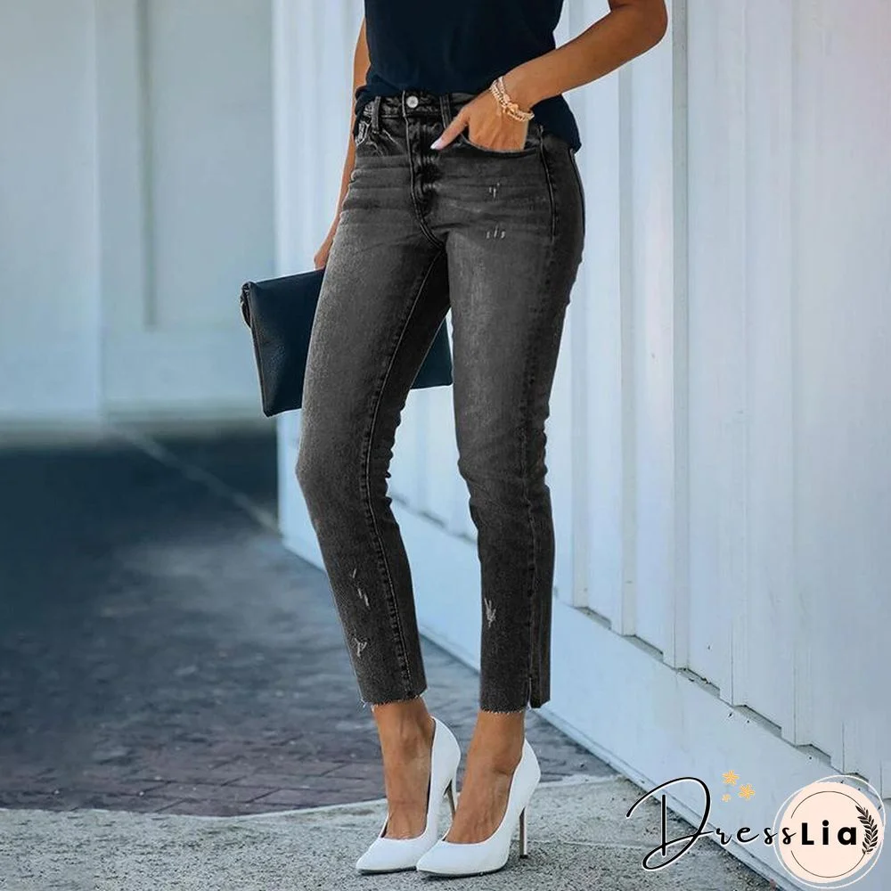 Women Mid-Rise Slim Jeans