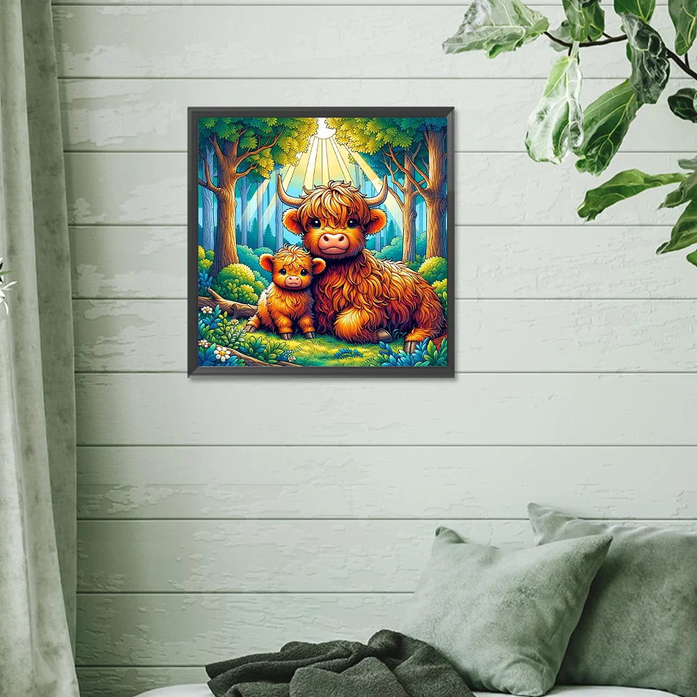 Diamond Painting - Full Round Drill - Yak(Canvas|30*30cm)