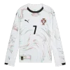 RONALDO #7 Portugal Away Long Sleeve Soccer Jersey 2025
