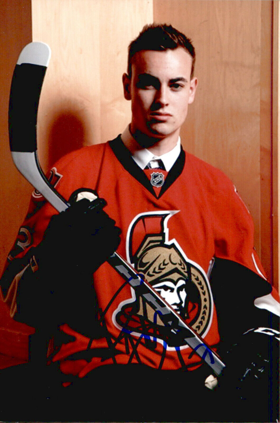 Ben Harpur SIGNED autographed 4x6 Photo Poster painting OTTAWA SENATORS #2