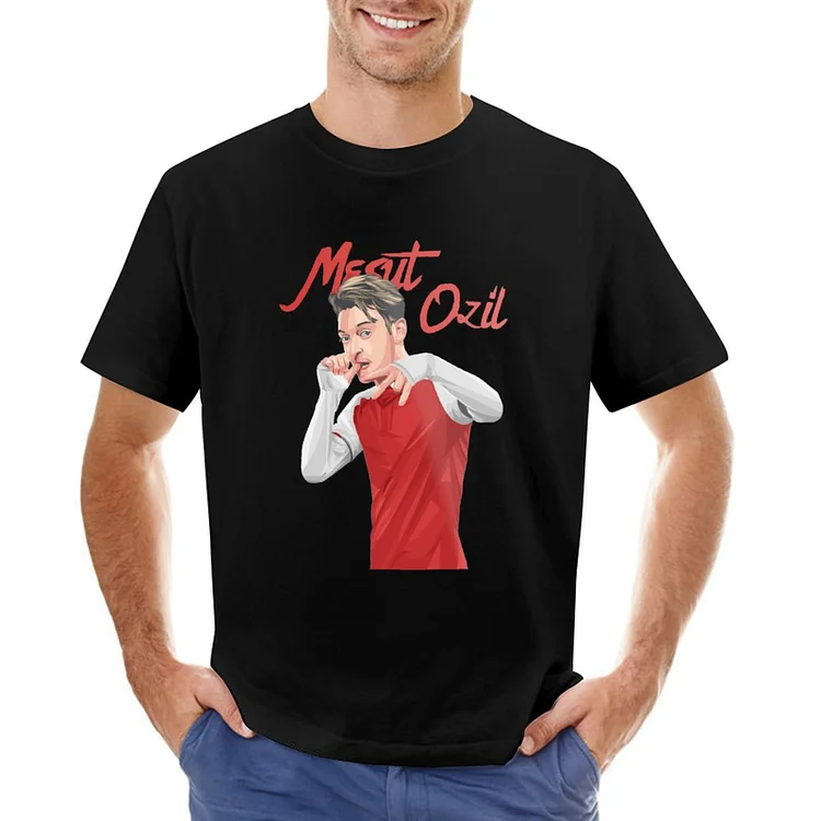 Mesut Ozil Inspired Men's Soccer Culture Tee