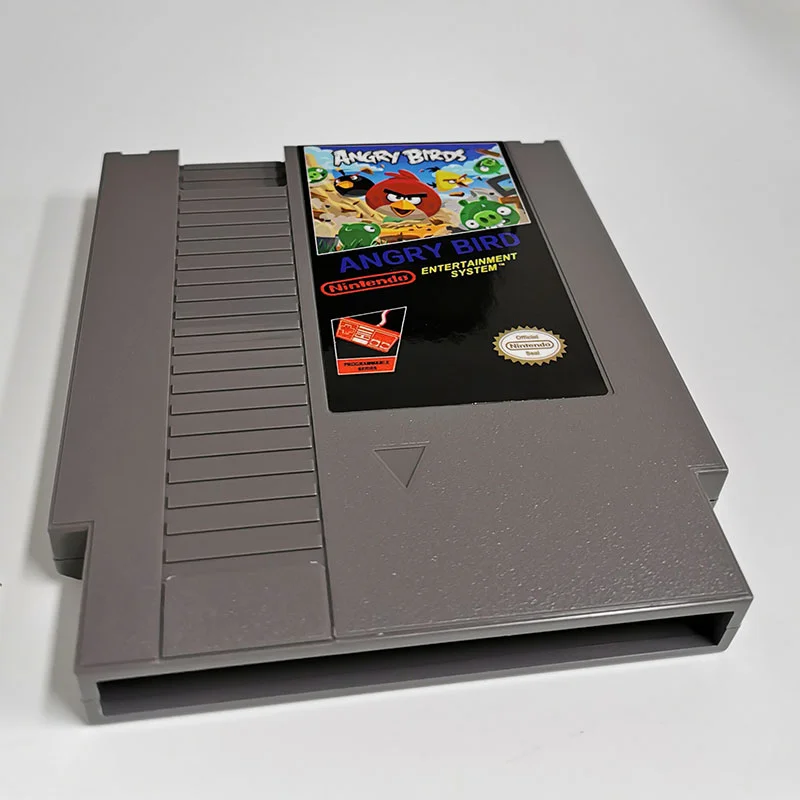 8 Bit NES Game Card - Angry Birds - NES Games Cartridge - For NES ...